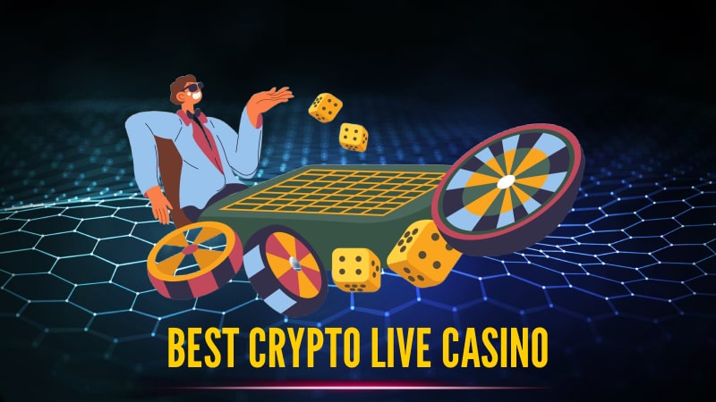 Crypto live casino sites.