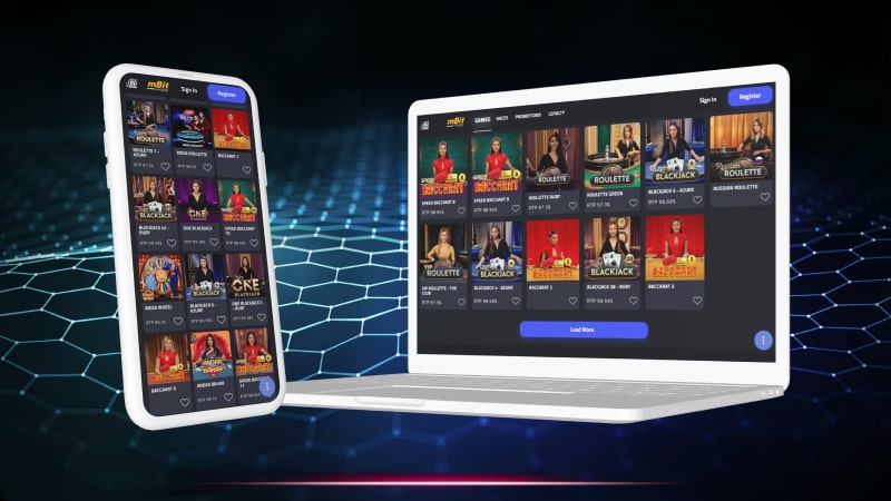 Mbitcasino live casino games